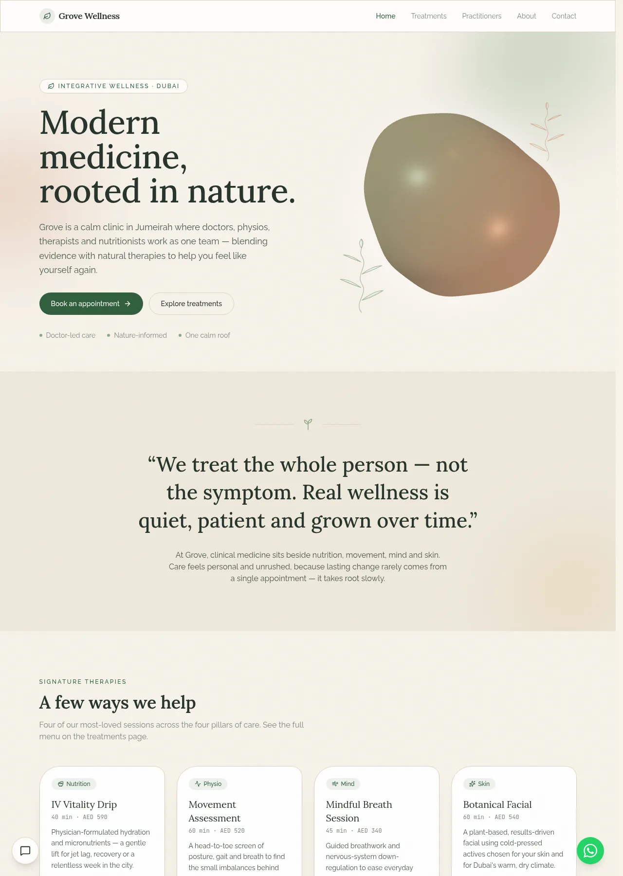 Grove Wellness — live